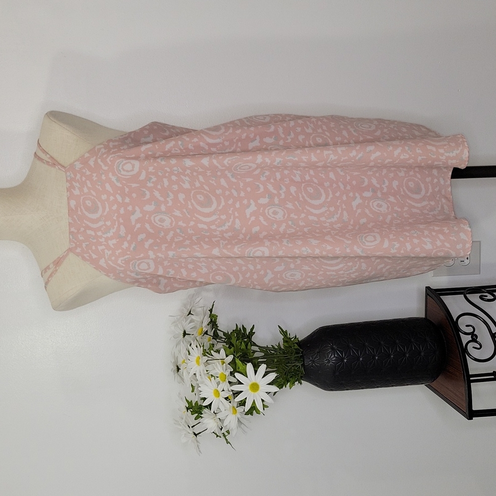 Forever 21 Contemporary Silky Blush Dress SZ M